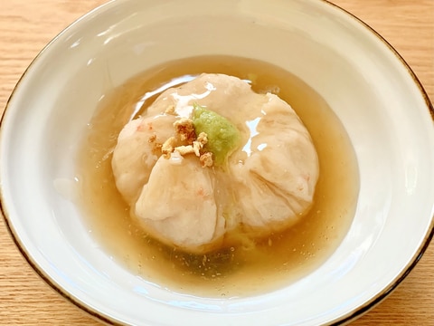 れんこん入り!海老しんじょ和風あんかけ